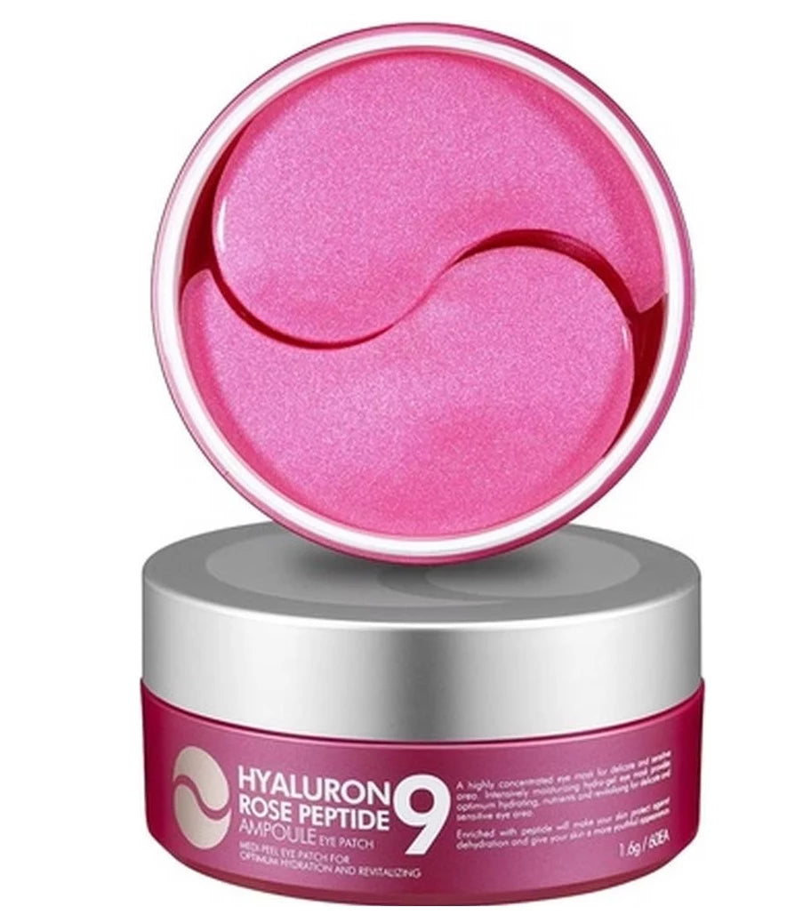 Medi-Peel – Hyaluron Rose Peptide 9 Ampoule Eye Patch (60 Stück)