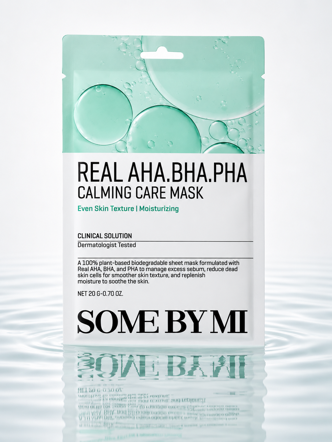 SOME BY MI Real AHA-BHA-PHA Calming Care Mask